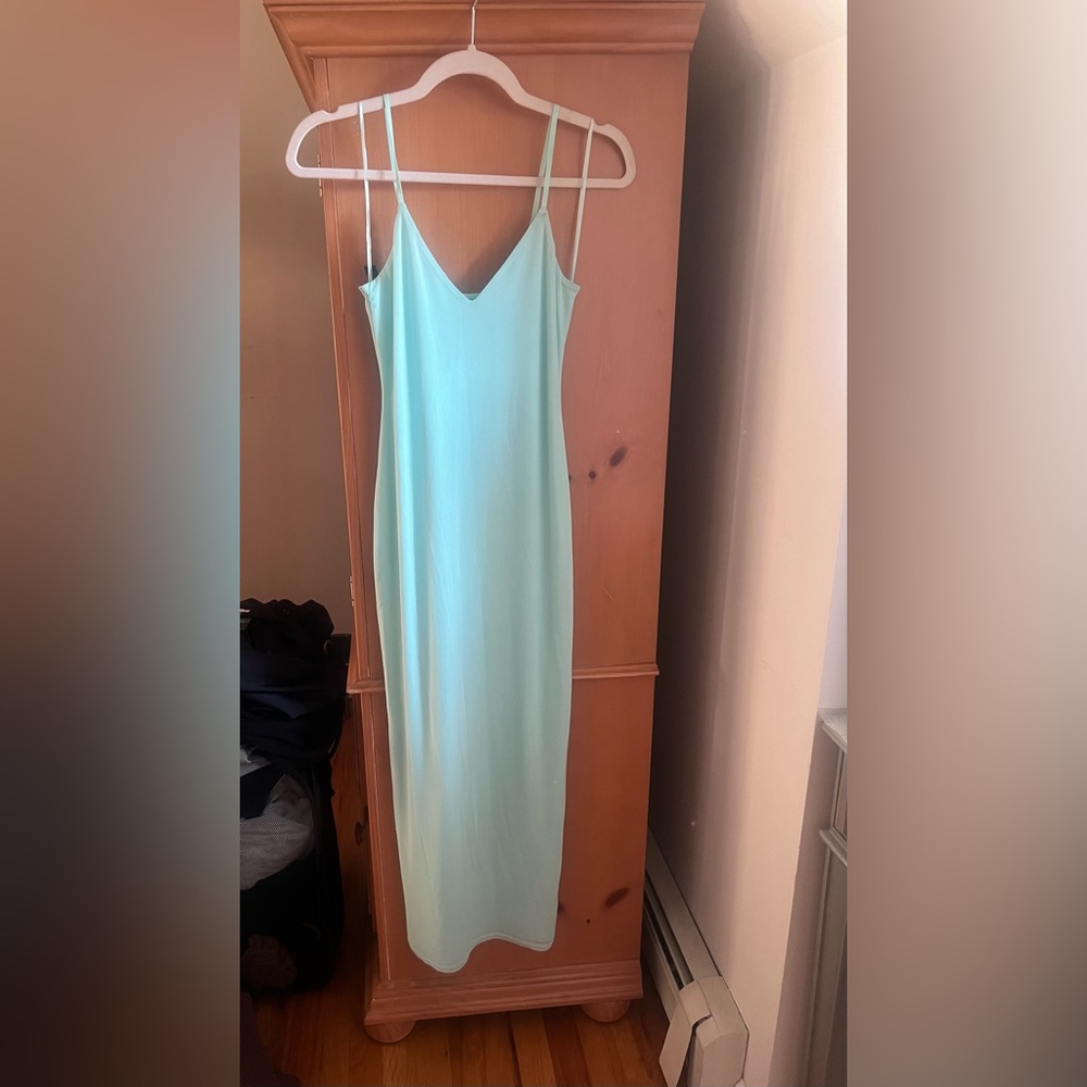AFRM Light Blue Midi Dress